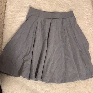 American Heritage Gray skater skirt
